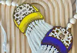 Car charm with tassel
