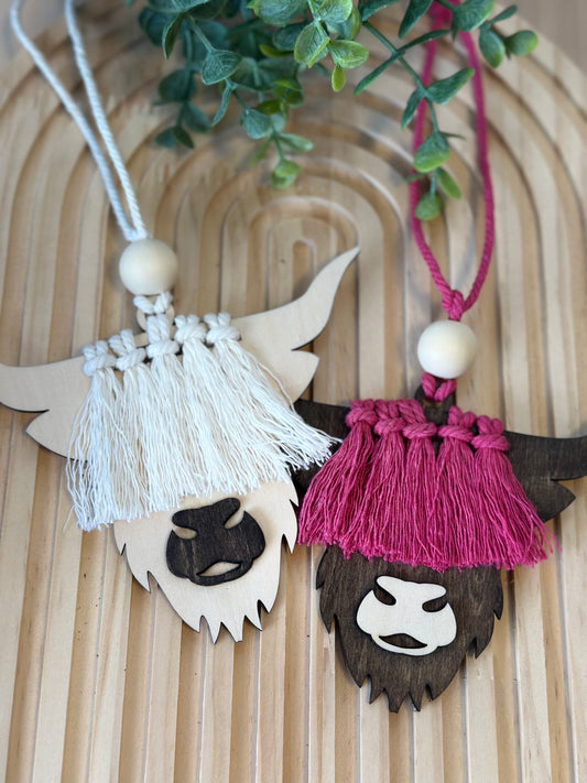 Howling Cow with Tassel