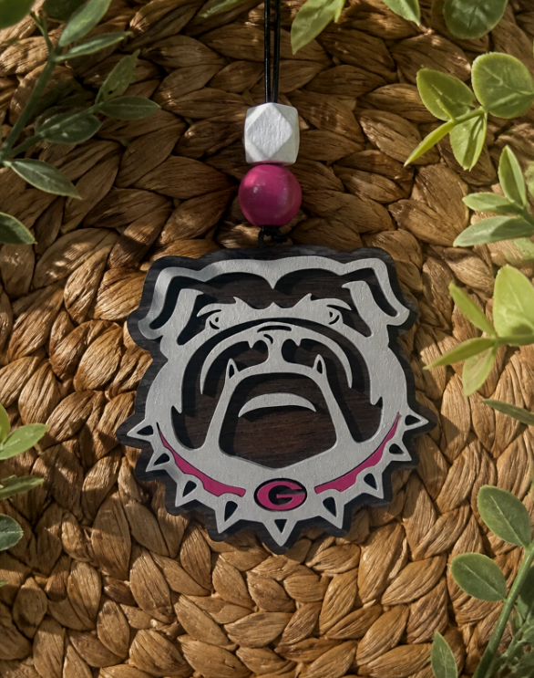 Bulldog Car Charm/Ornament