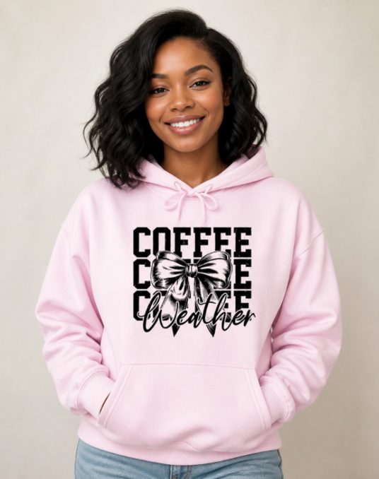 Coffee Weather Sweatshirt, Coffee Lover