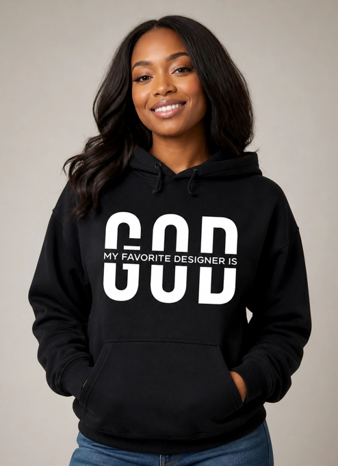 God is my Favorite Designer Hoodie