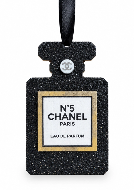 Luxury Perfume Ornament | Wood Christmas Ornament