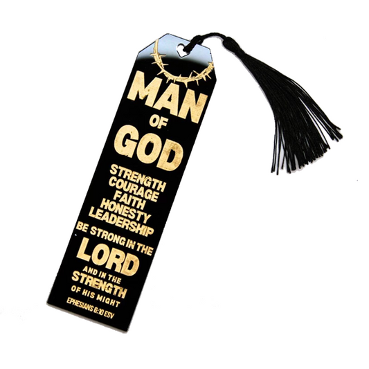 "Man of God"  Acrylic Bookmark